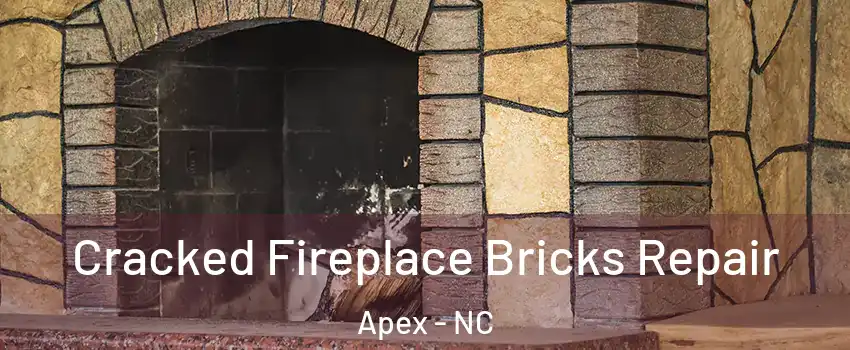  Cracked Fireplace Bricks Repair Apex - NC