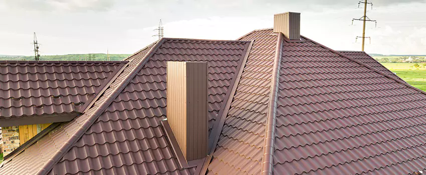 Residential Chimney Flashing Restoration in Apex, NC