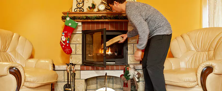 Gas to Wood-Burning Fireplace Conversion Services in Apex, North Carolina