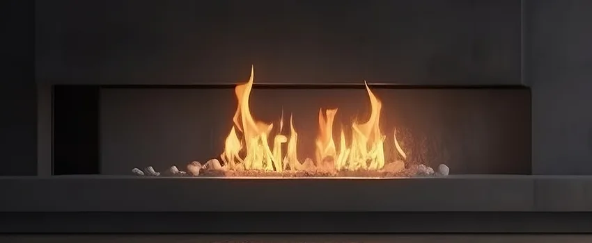 B-Vent Gas Fireplace Installation in Apex, NC