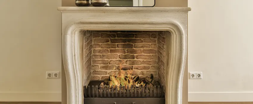 Vintage-style Fireplace Redesign in Apex, North Carolina