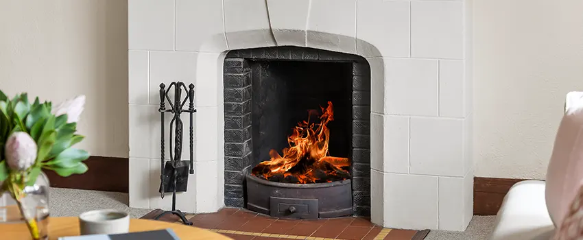 Classic Open Fireplace Design Services in Apex, North Carolina