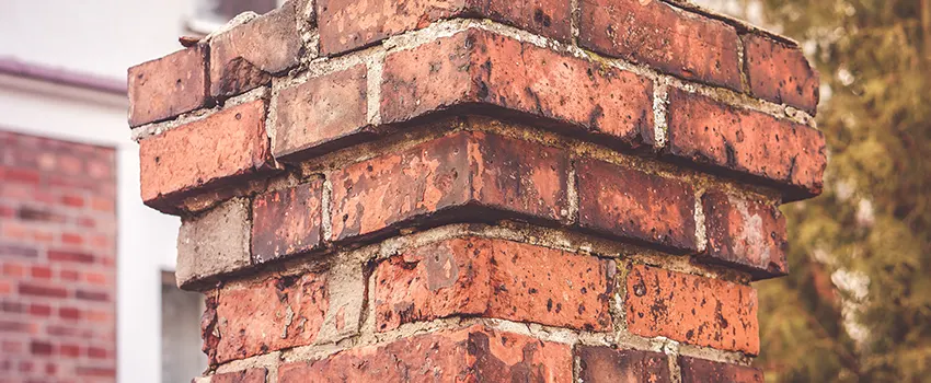 Cracked Chimney Bricks Repair Cost in Apex, North Carolina