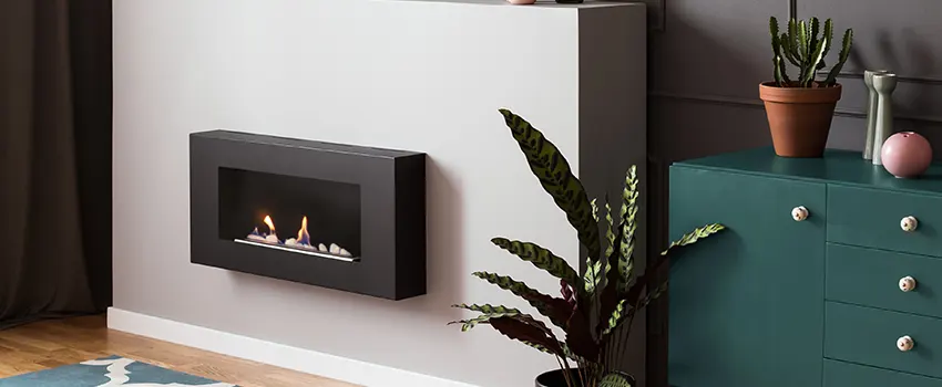 Electric Fireplace Glowing Embers Installation Services in Apex, NC