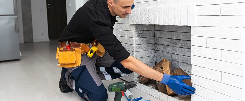Fireplace Damaged Damper Frame Repair Services in Apex, North Carolina