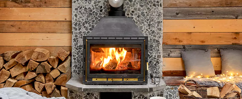 Outdoor Morso Fireplace Broken Screen Replacement in Apex, NC
